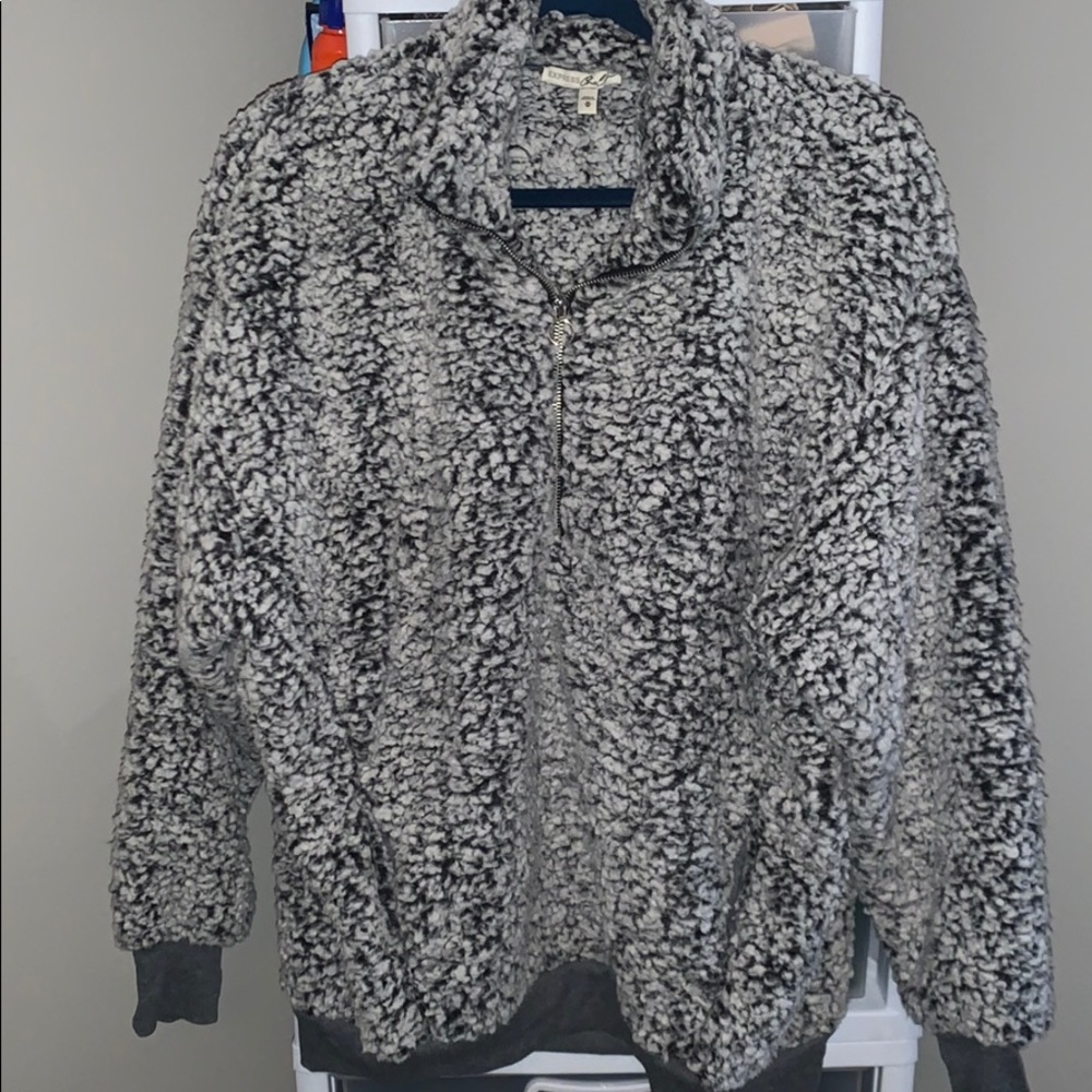 Express Sherpa Pullover
